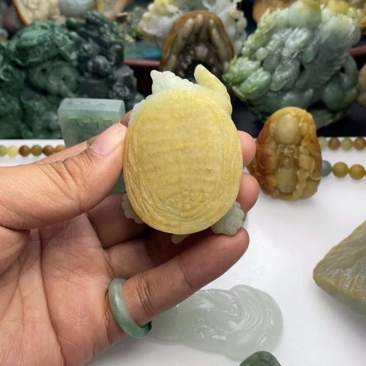 定制翡翠未镶嵌老鳖