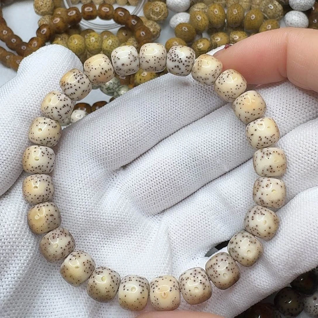 星月菩提手串9冰糖火烧云大眼睛星点货