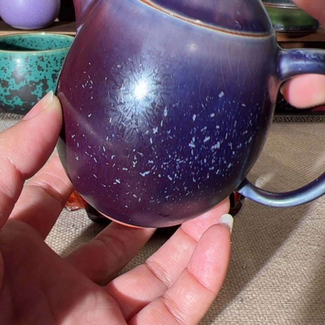 用***1杯子陶钧瓷艺术作品