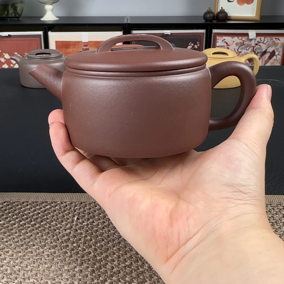 茶壶紫砂微瑕汉瓦