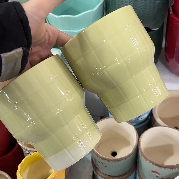 陶瓷花盆全场10包邮