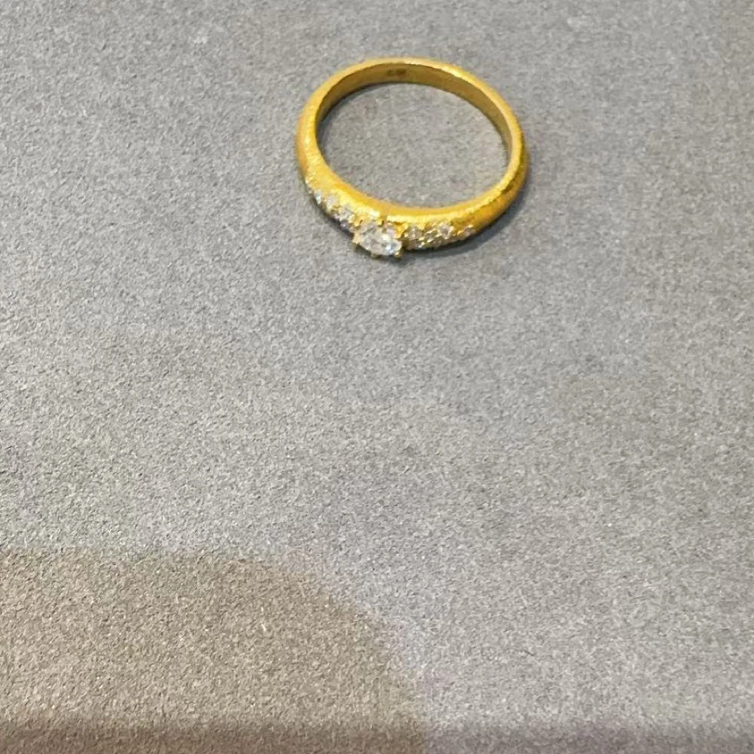 足金精品工艺戒指