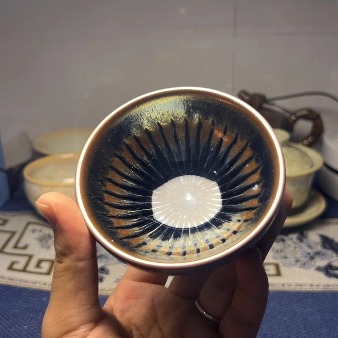 建阳建盏喝茶主人杯