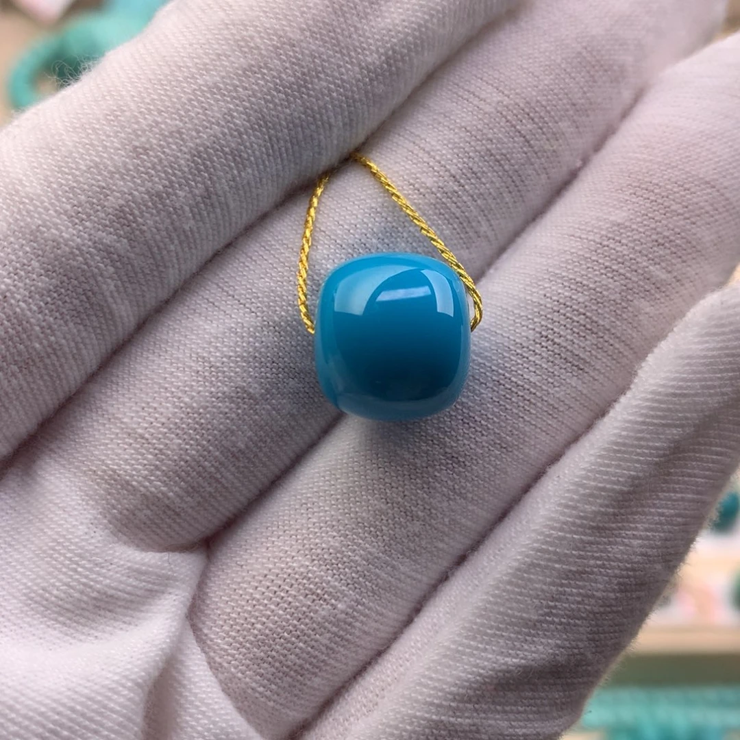 绿松石未镶嵌珠宝奇石12.7*11.4