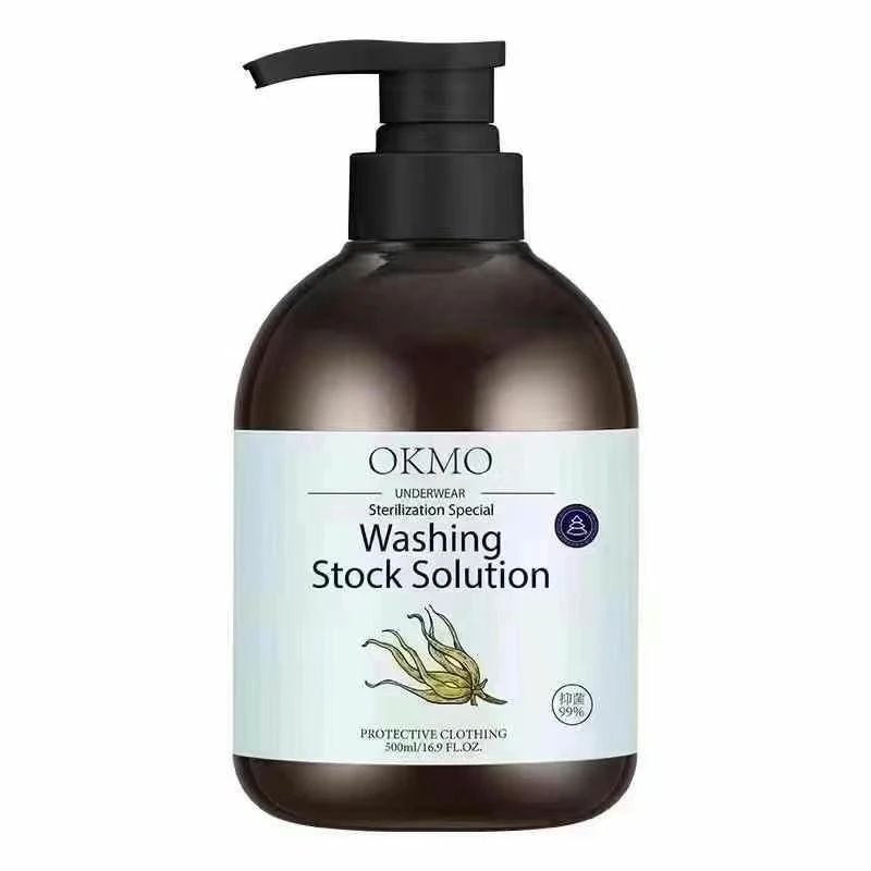 英国OKMO.500mL  女性生理期深层去血渍内衣液持久清香