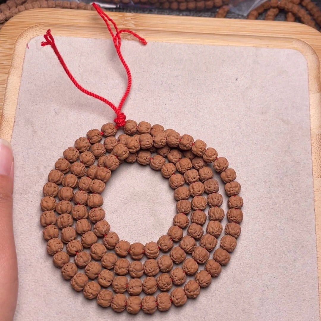 光***亮金刚菩提手串毕业款佛手尺寸7.5