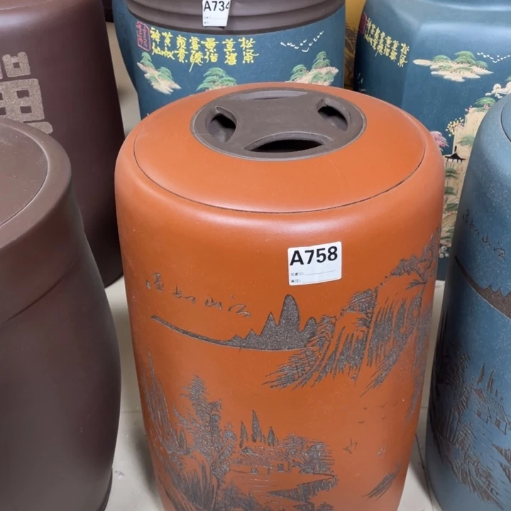 紫砂茶叶罐宜兴紫砂