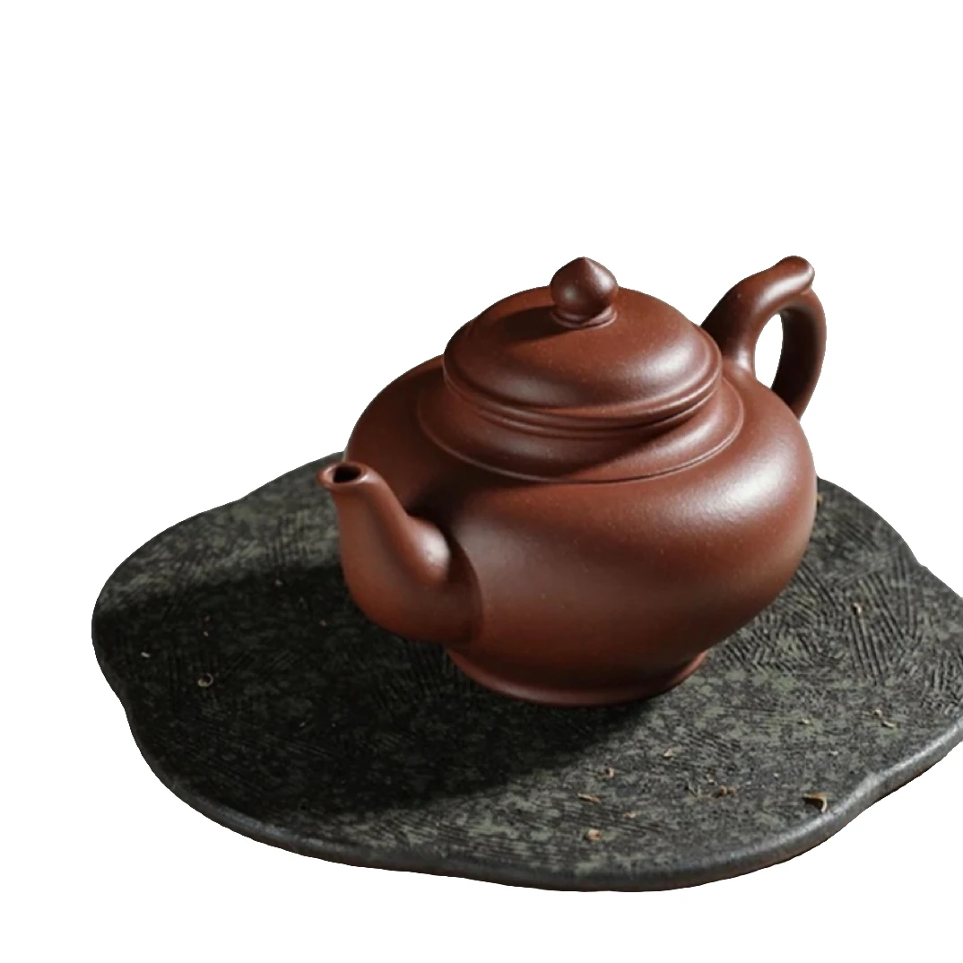 福利！！！原矿手工紫泥笑樱紫砂壶，容量220cc