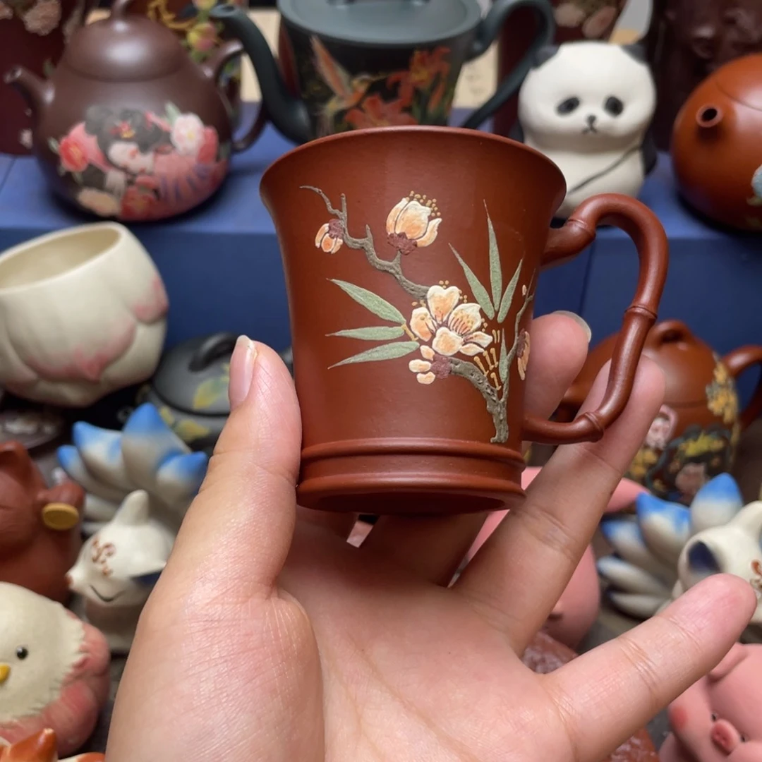 茶杯紫砂紫砂主人杯100cc