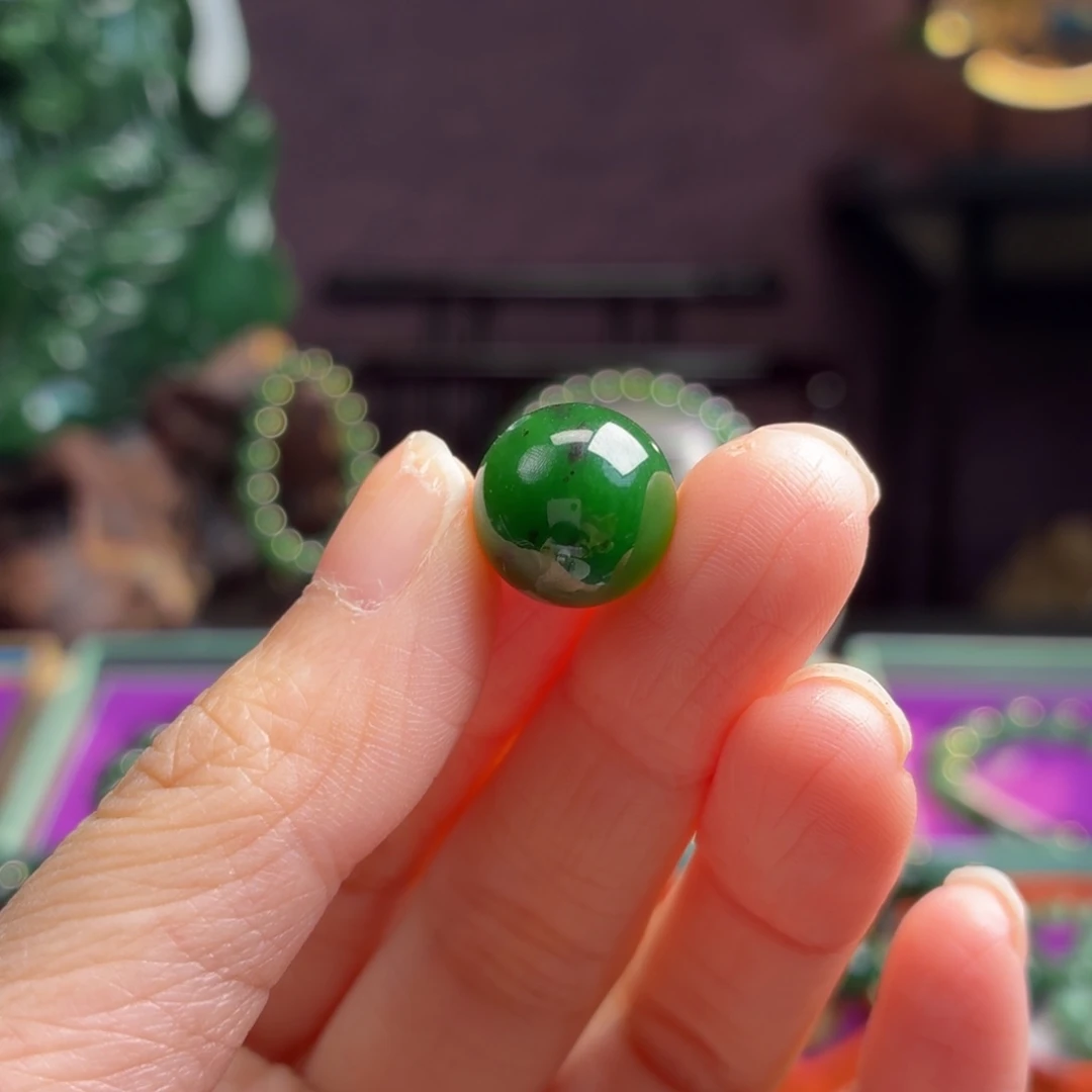 和田玉（碧玉）未镶嵌珠宝半成品