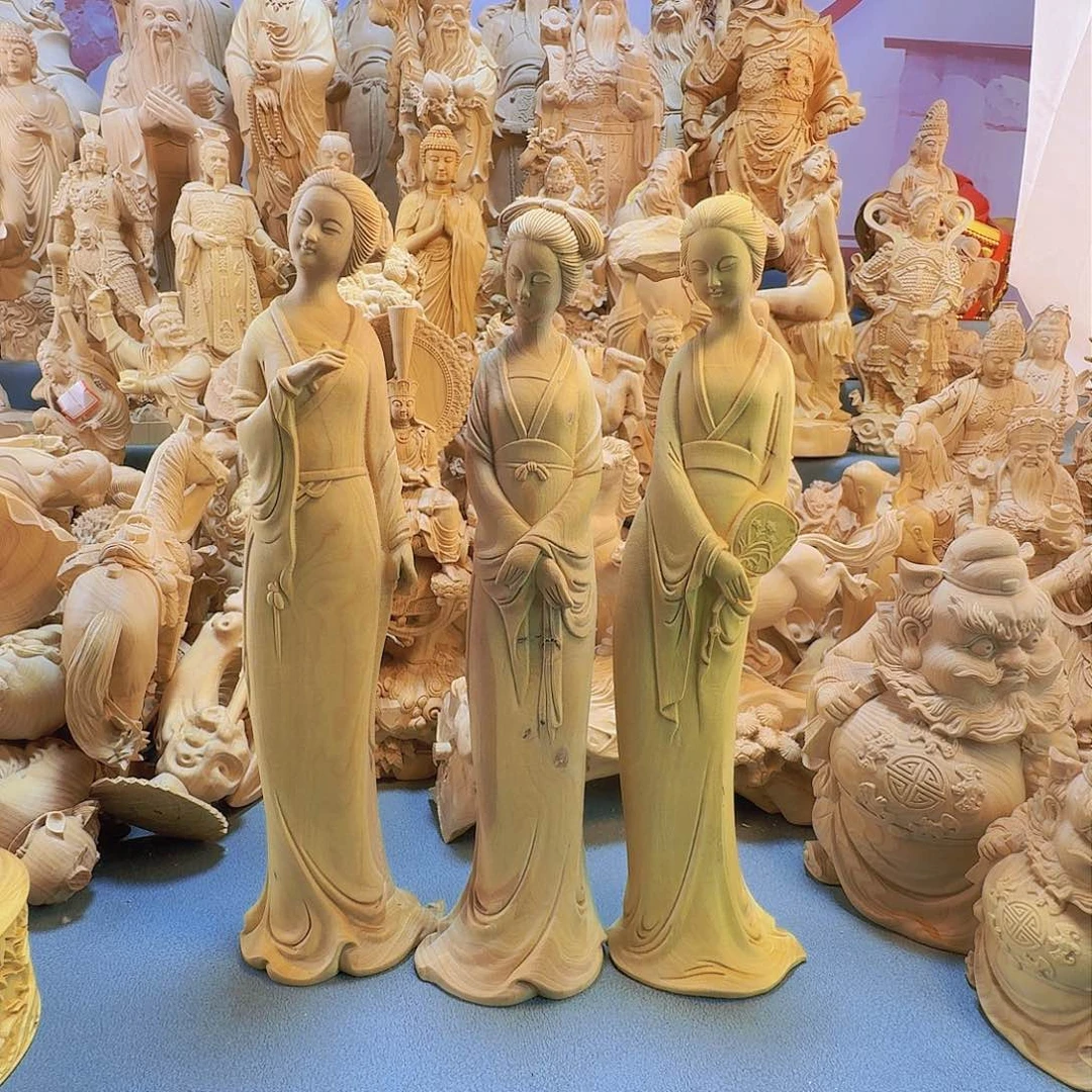 黄杨木剑***坊小叶黄杨美女3个