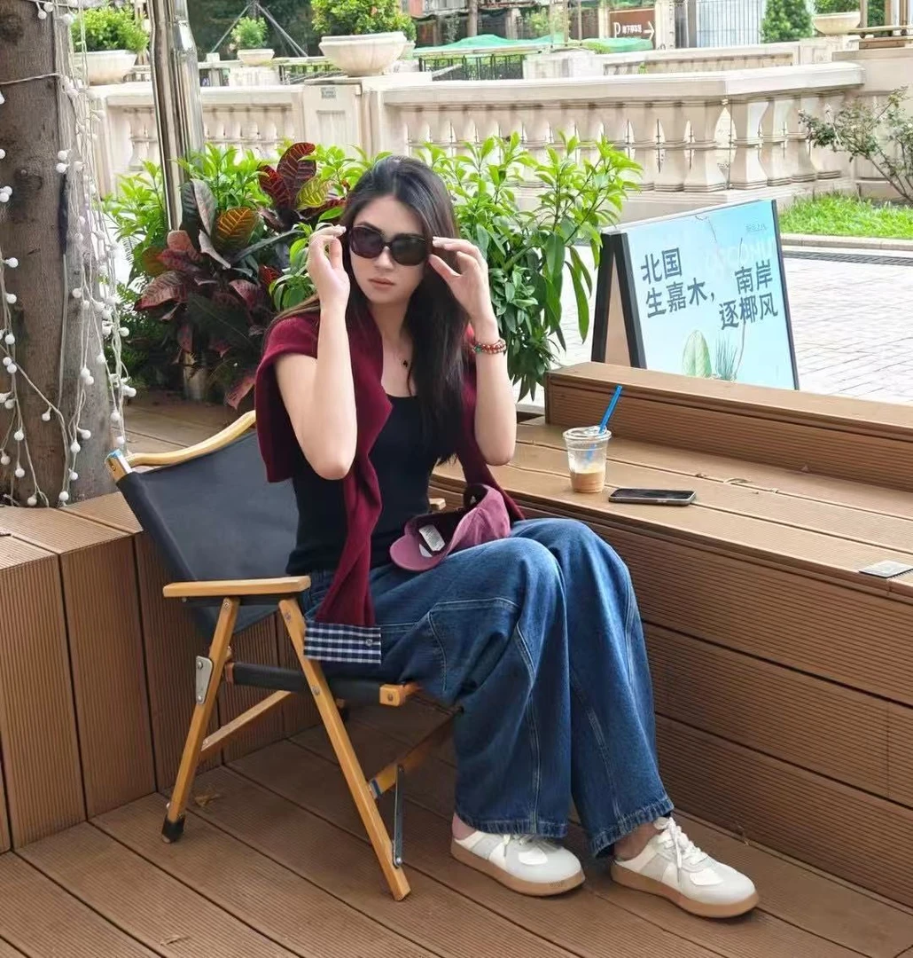 207号 黑、白 2025夏季新款休闲时尚百搭女款轻奢POLO背心