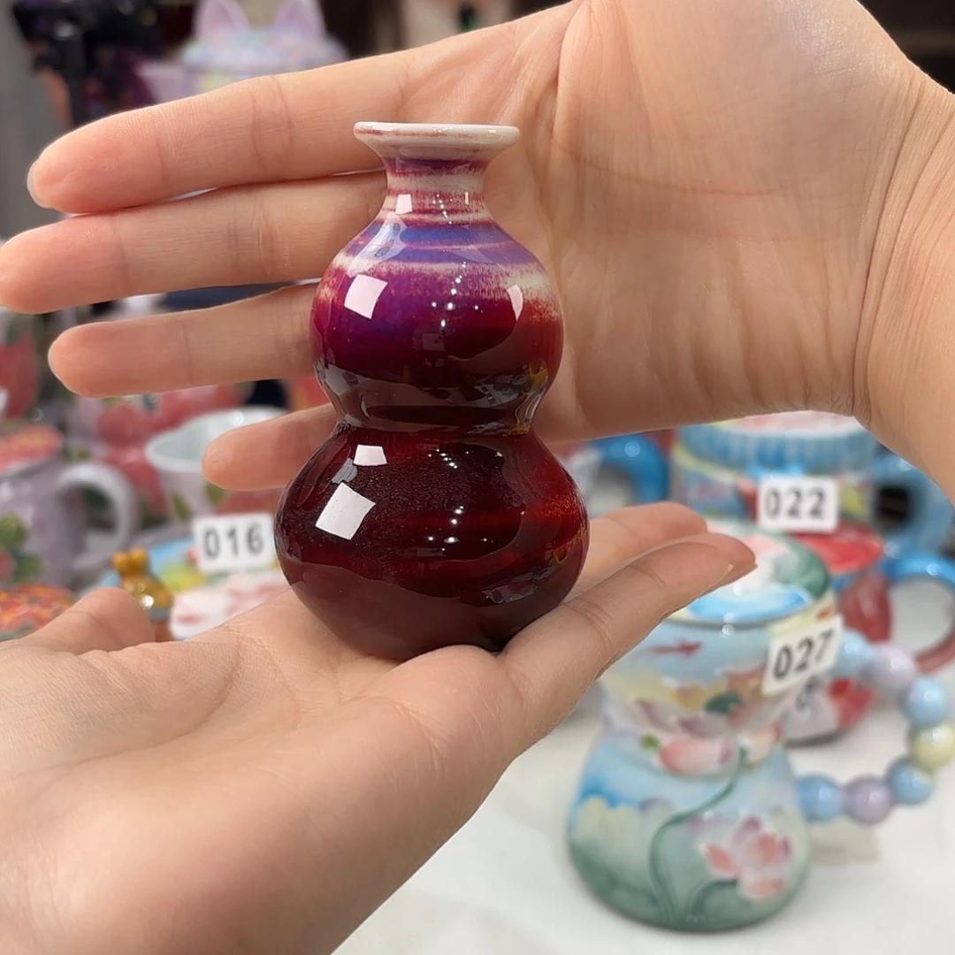 景德镇手绘高温釉下彩陶瓷茶具