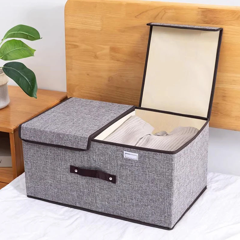 家用双盖收纳箱内衣裤收纳盒分格收纳整理神器可叠加储物衣服收纳