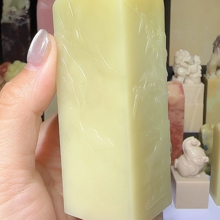 青田石日**辉青田石青田