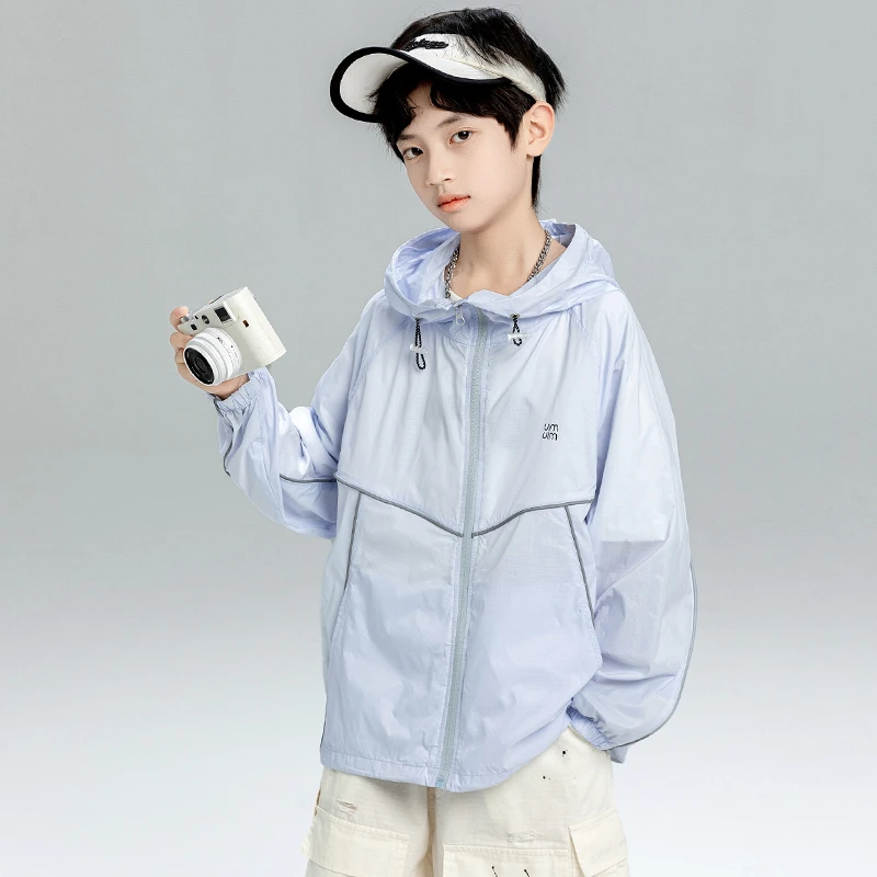 男童春秋款外套2025新款春季薄款防晒衣儿童上衣【A5084
