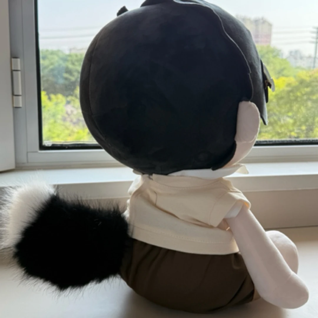 40cm棉花娃娃无属性电动毛绒尾巴声控尾巴漫展cosplay双拼兽尾