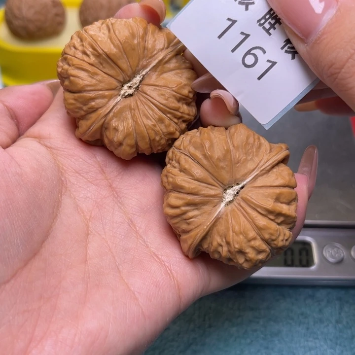 把件文玩核桃南瓜墩44.1161