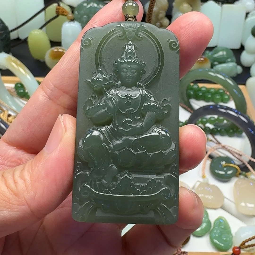 颈饰未镶嵌和田玉