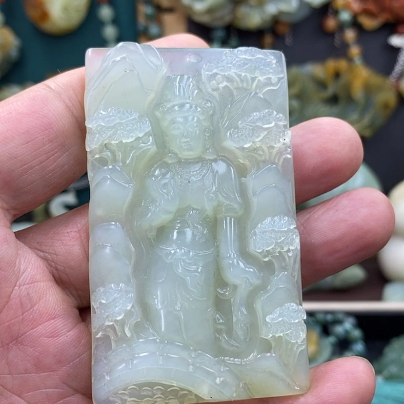 【闪购商品】未镶嵌岫玉吊坠