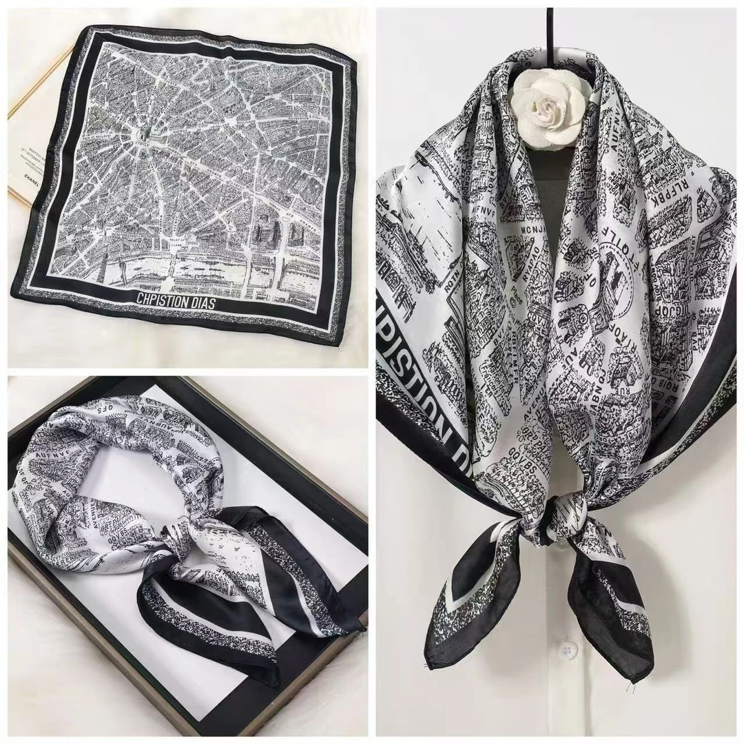 张大风艺术衍生品 丝巾 墨韵65*65