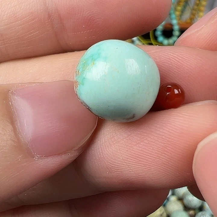 南红玛瑙未镶嵌配饰卡13.8