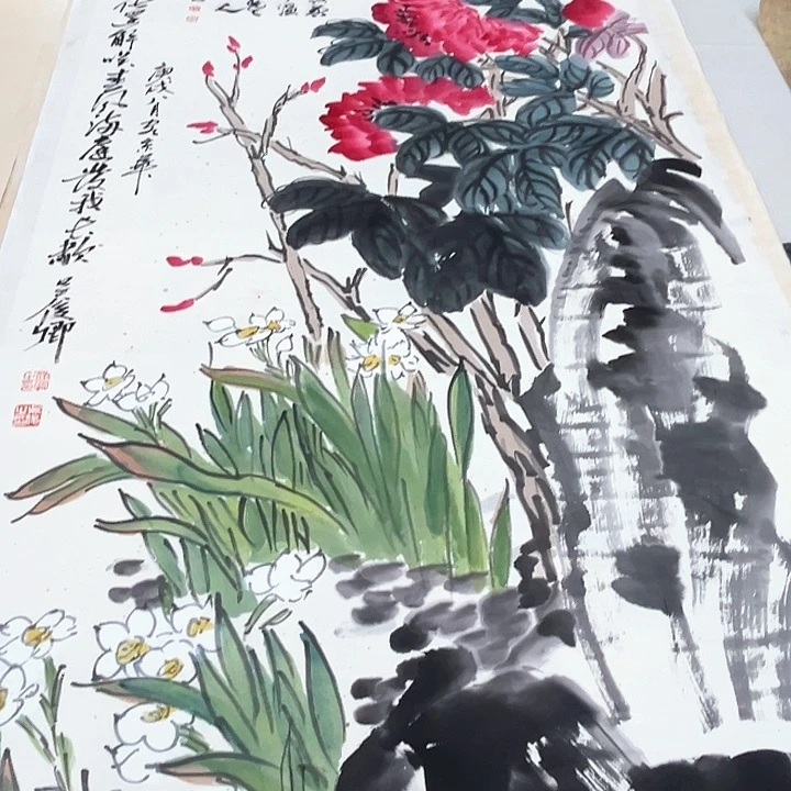 带灯款客厅书房挂画装饰