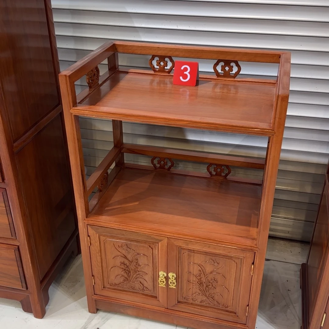 花梨木类成套家具越南花梨58✖️37高88茶水柜