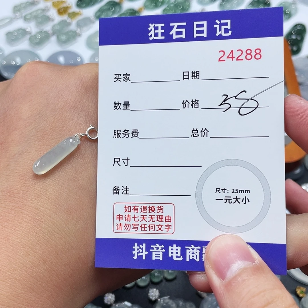 翡翠银S925镶嵌颈饰