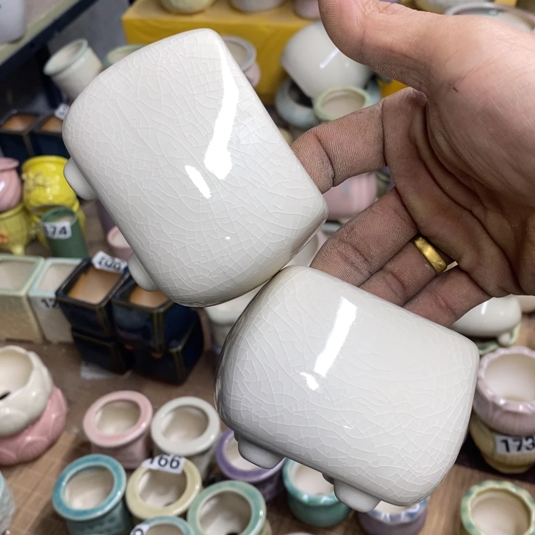 红陶花盆瑕疵盆满12包邮