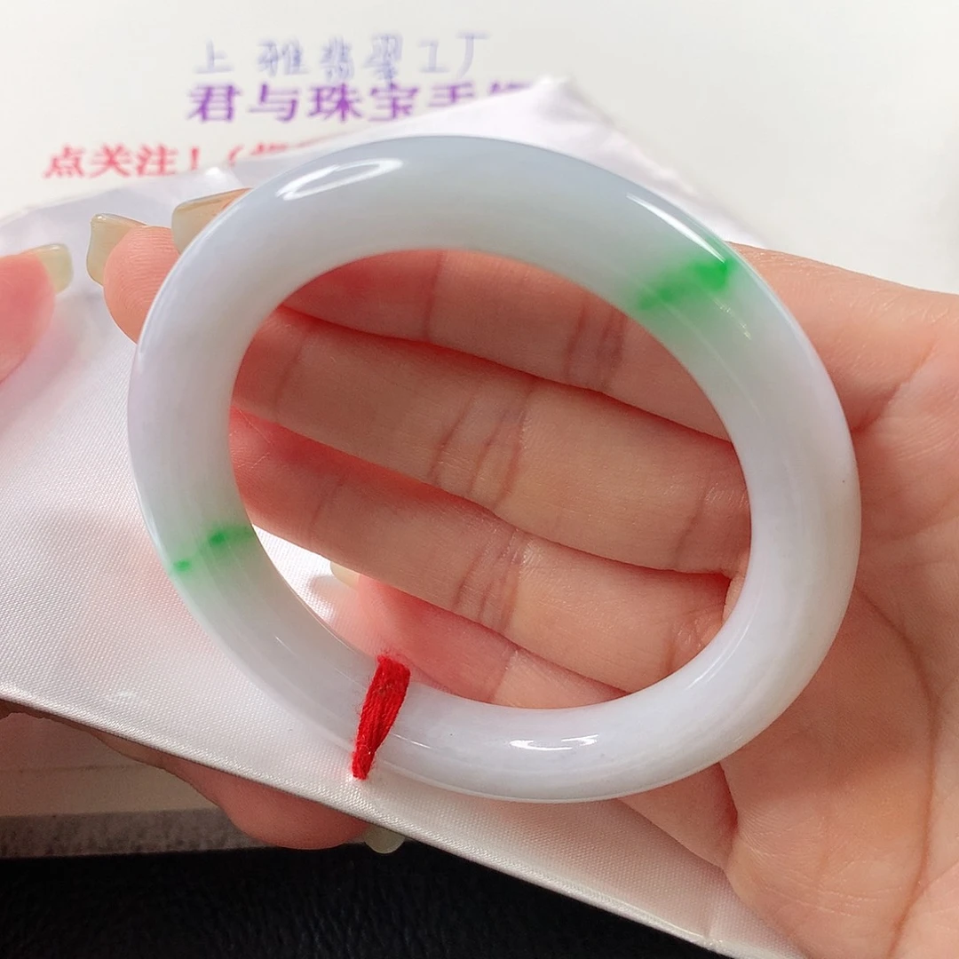 未镶嵌手镯翡翠 圆条①⑧⑤