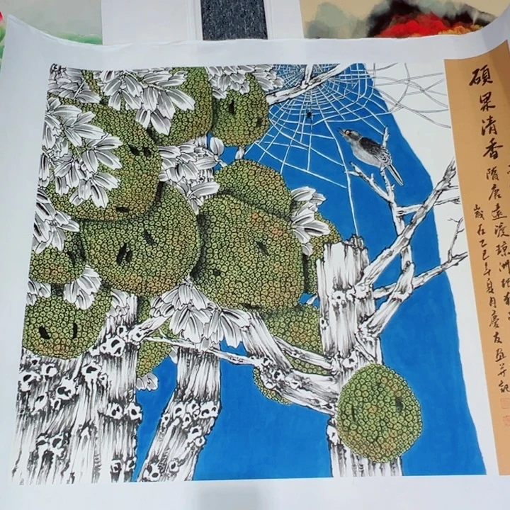 手绘作品你买过的直播间
