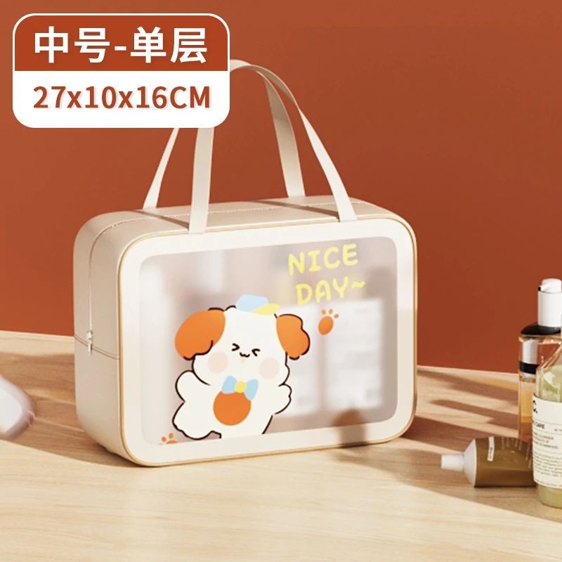 洗漱包出差化妆包便携式旅行女透明收纳护肤品防水化妆袋