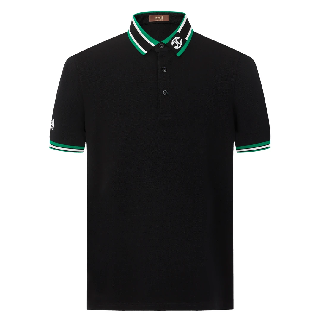 Cavalli ClassCavalliClass翻领男士POLO衫经典logopolo风RWC442