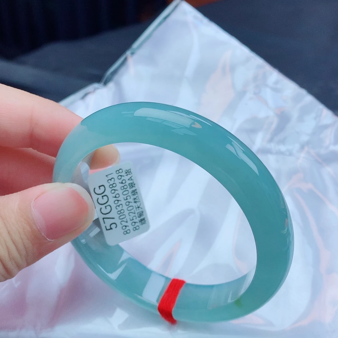 翡翠手镯未镶嵌天然缅甸翡翠A货手镯