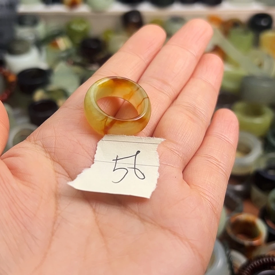 【闪购商品】未镶嵌岫玉戒指仲**星
