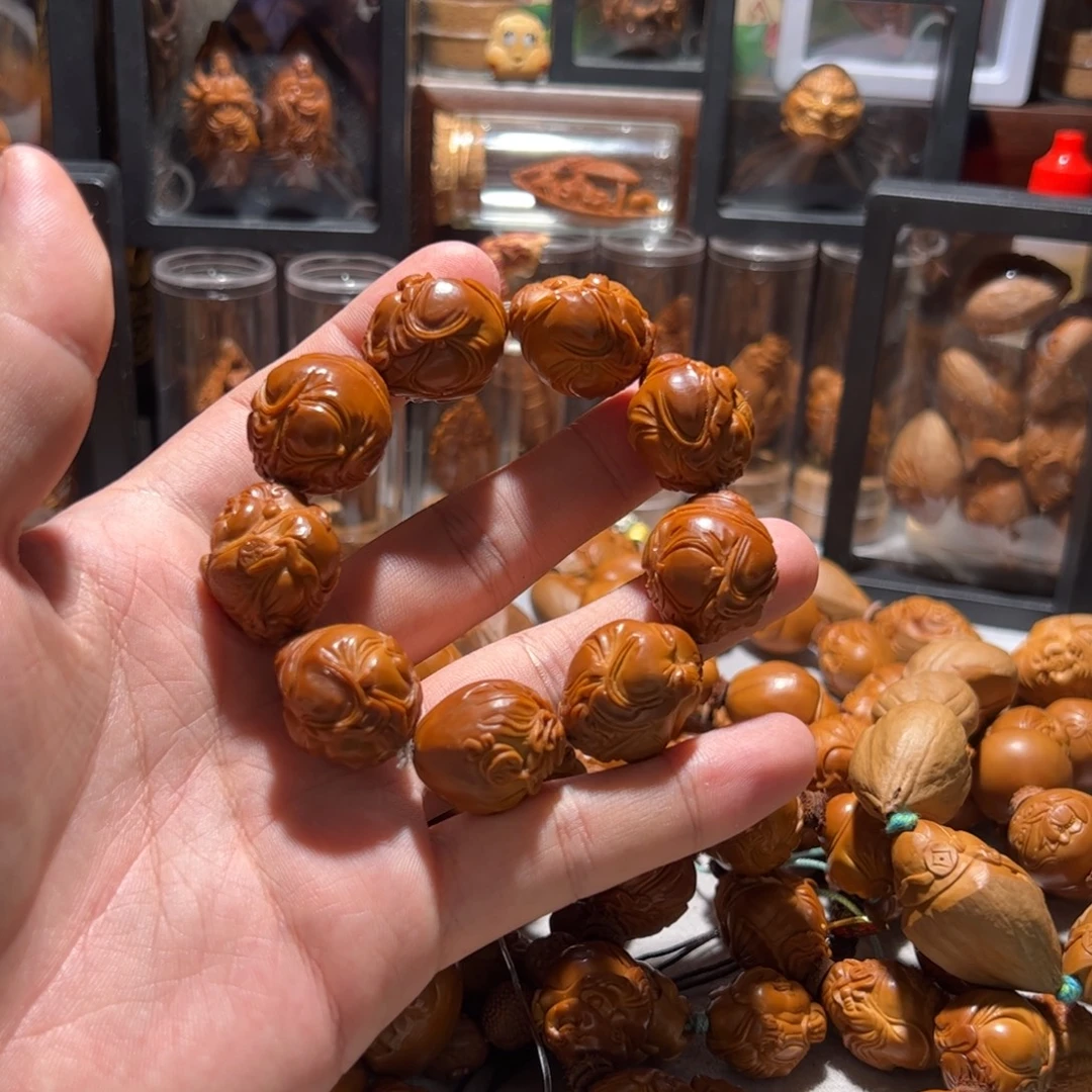 百****橄榄核手串/手链手工财神