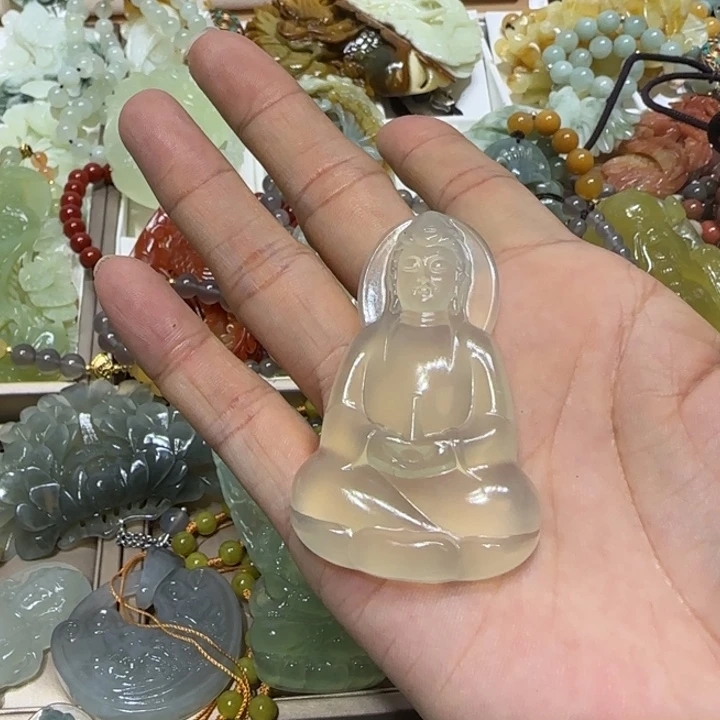 蛇纹石玉吊坠合金用****5