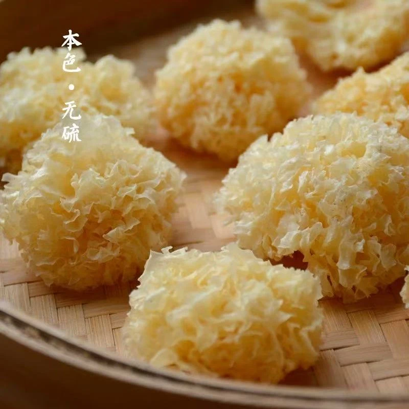 福建软糯银耳块干货正宗易出胶