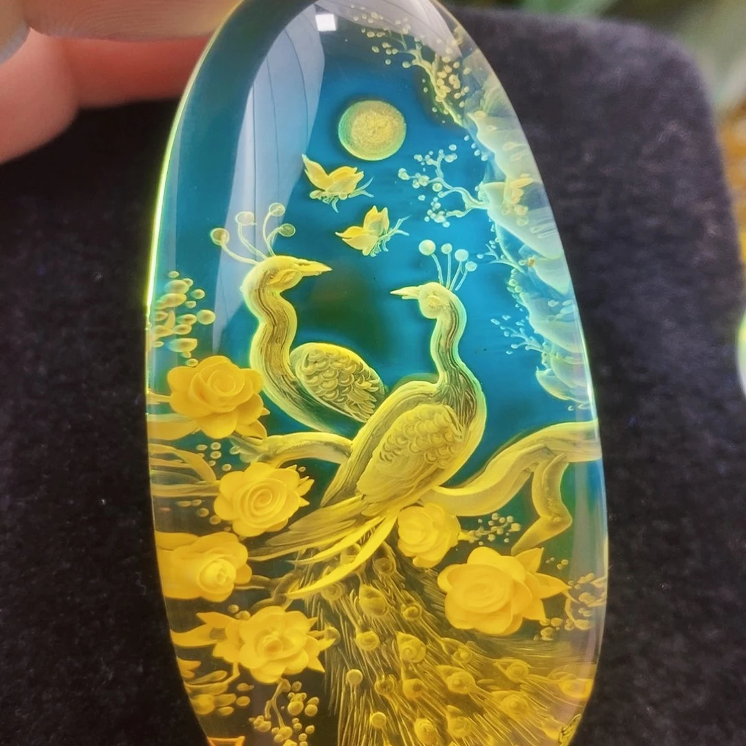 【闪购商品】金珀吊坠(不含链)未镶嵌