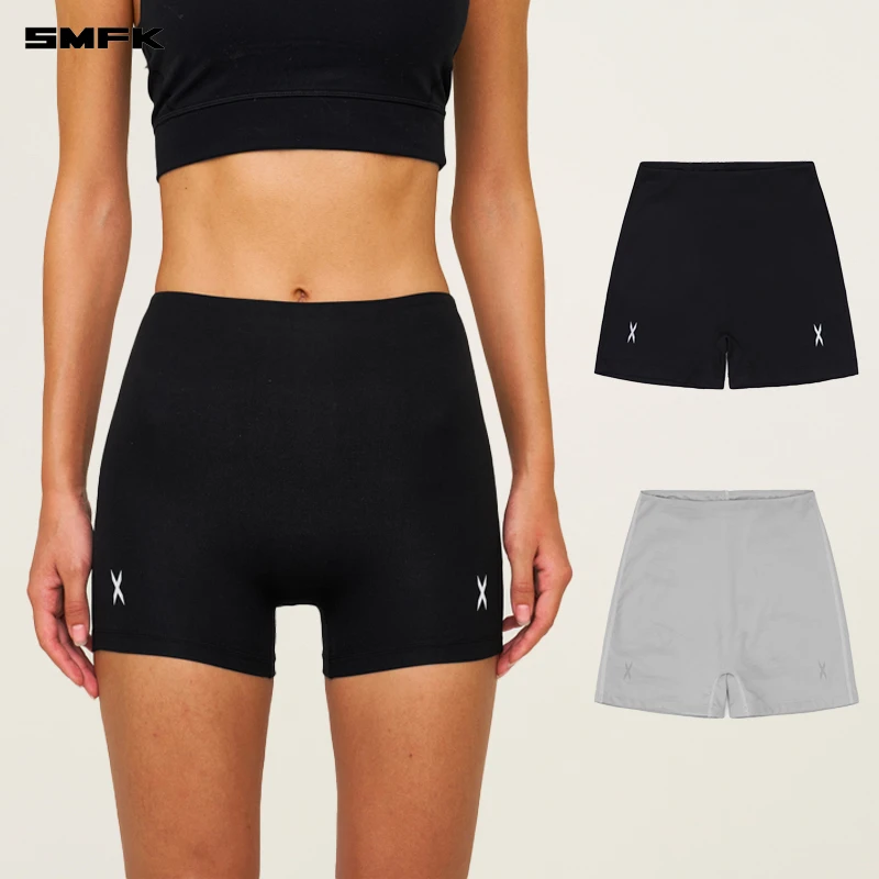 SMFK极限未来一体塑身短裤 US017B 夏季运动修身弹力