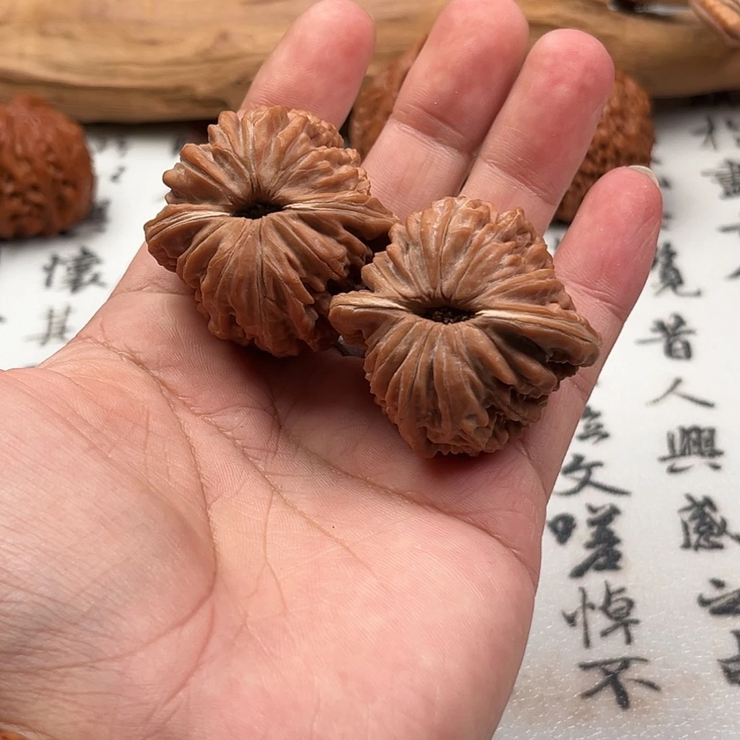 吊坠文玩核桃四座楼39全品