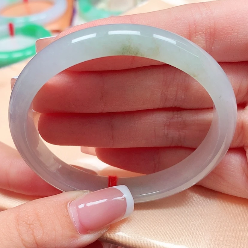 【闪购商品】翡翠手镯未镶嵌喵*?55圈贵妃
