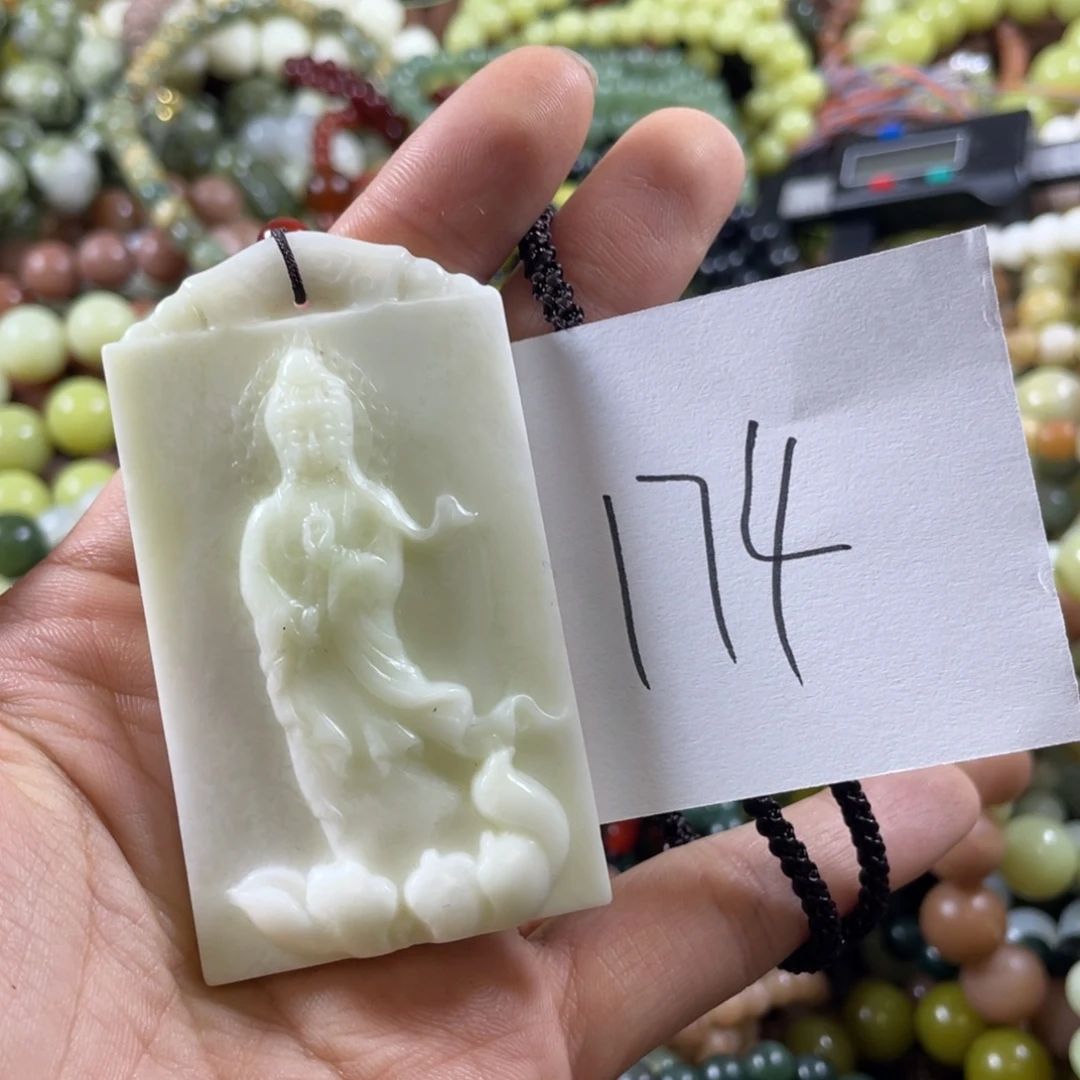 蛇纹石玉未镶嵌手链
