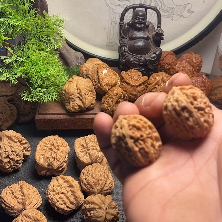 吊坠文玩核桃28荔枝纹