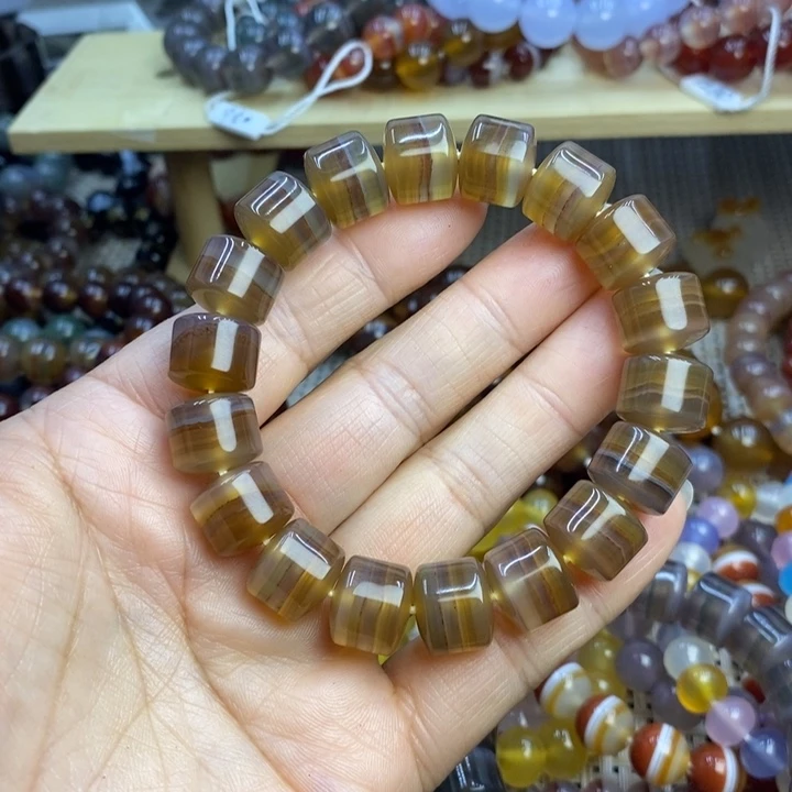 玛瑙/玉髓未镶嵌手链