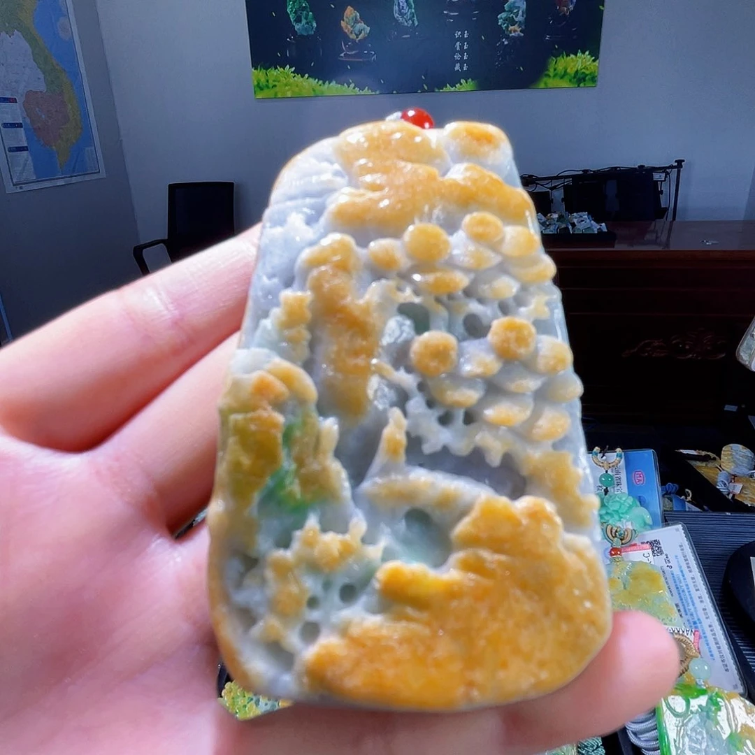 颈饰未镶嵌翡翠翡翠