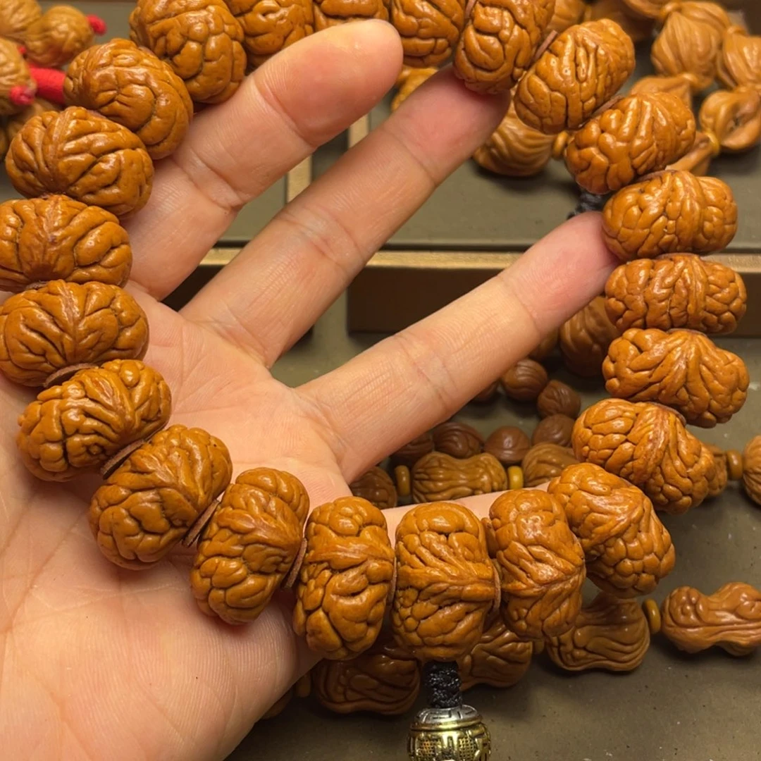 承***说手串桃核龙纹桃核15