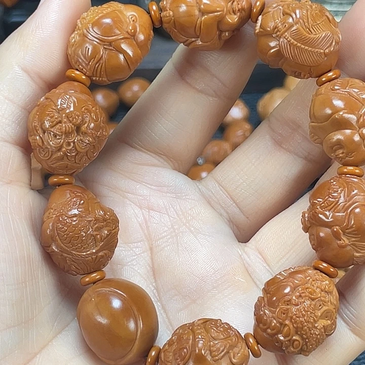 【***】橄榄核吊坠米勒6312