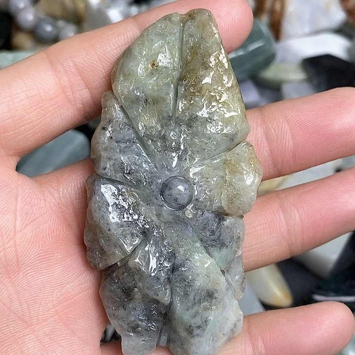 翡翠未镶嵌颈饰天然翡翠